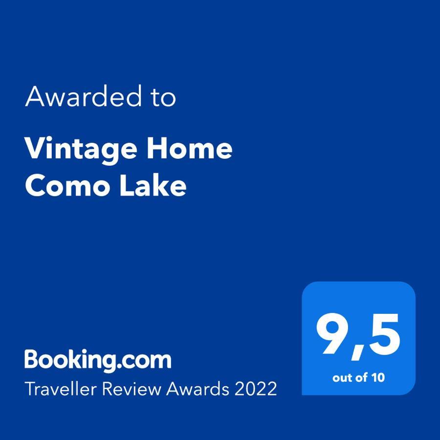 Vintage Home Como Lake Exterior foto