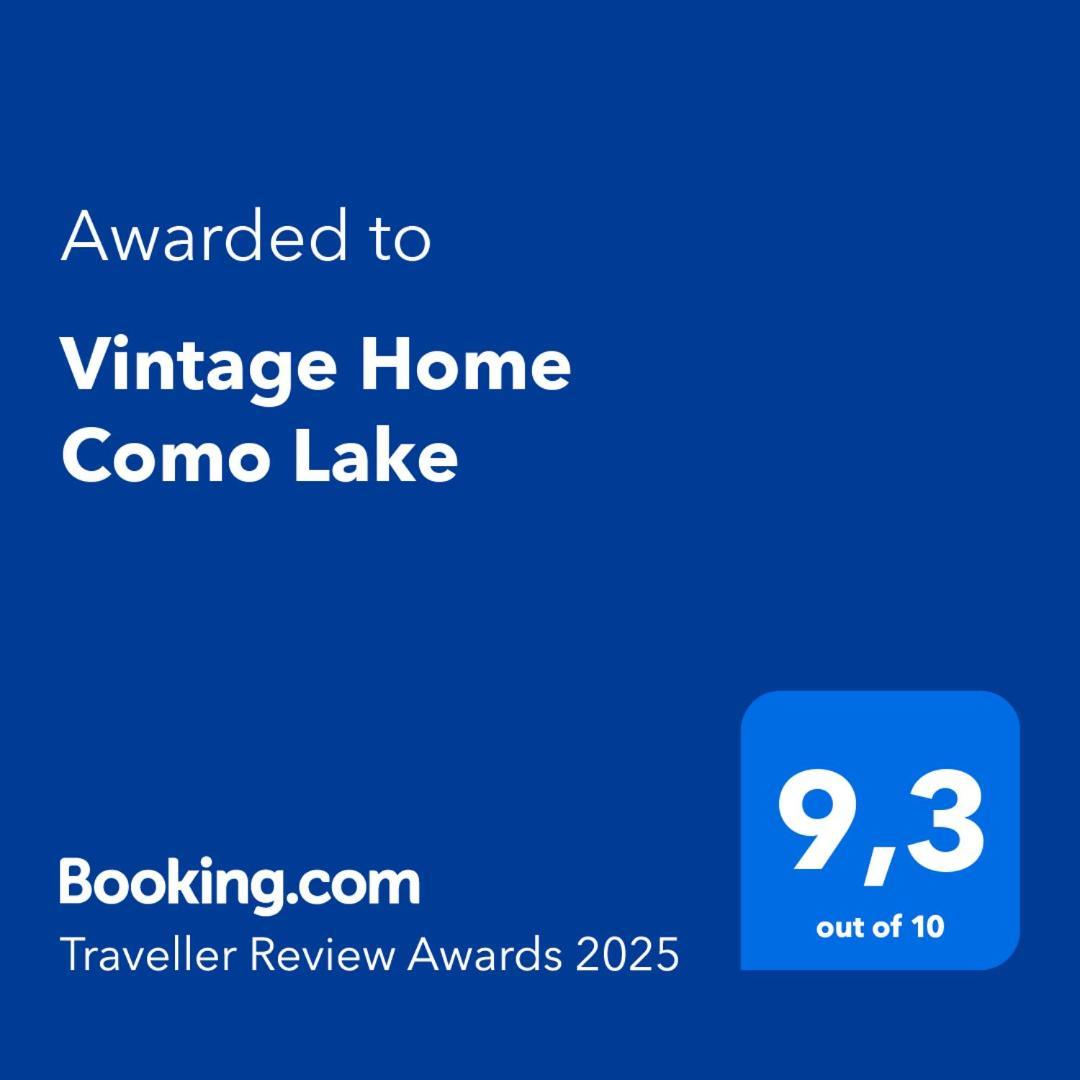 Vintage Home Como Lake Exterior foto